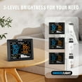 thumbnail image 5 of Sainlogic Wireless Weather Station with Atomic Clock, 8.3" Large Easy to Read Screen & Indoor Outdoor Sensor for Temperature, Humidity, Weather Forecast & Alarm(No WiFi), 5 of 8