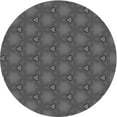 thumbnail image 1 of Ahgly Company Machine Washable Indoor Round Transitional Platinum Gray Area Rugs, 5' Round, 1 of 7