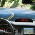 thumbnail image 3 of Huanledash Electronic Clock 3-in-1 Function Shading Visor ABS LED Electronic Clock for Car, 3 of 8