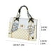 thumbnail image 3 of Bolso bandolera de un solo hombro de piel de gran capacidad con múltiples compartimentos para mujer, 3 of 3