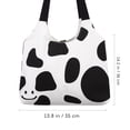thumbnail image 6 of Worgeous Canvas Tote Bags for Women Straw Purses for Women Cow Pattern Shopping Miss, 6 of 8