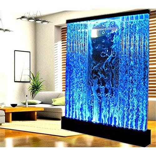 Fountain Bubble Wall Display Panel 6 5 Feet Square Free Standing Multi Color Led Light Restaurant Bar Club Entry Foyer Model Sdp50 Com - How To Make A Bubble Wall Fountain