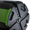 thumbnail image 6 of FCMP Outdoor HOTFROG 37 Gallon Chamber Rolling Compost Tumbler Bin (2 Pack), 6 of 6