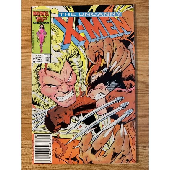 Uncanny X-Men #213 Comic Book