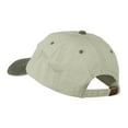 thumbnail image 3 of American Flag Embroidered Washed Two Tone Cap - Beige Brown OSFM, 3 of 5