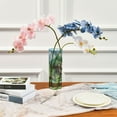 thumbnail image 3 of Clear Flower Vase Centerpieces Plastic Cylindrical Vases Home Wedding Decor 4"x12" Lake in Mountains, 3 of 6