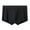 Black, variant on zbxnLI Men's Underwear Boxer Briefs with Fly Solid Color Comfortable Breathable Soft Underpants for Men
