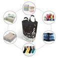 thumbnail image 5 of Lsque Piano Keys With Musical Notes Laundry Basket, Laundry Hamper, Dirty Clothes Hamper for Laundry, Collapsible, Waterproof Laundry Baskets with Aluminum Handles for Laundry, Dorm, Family, 5 of 6