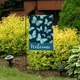 thumbnail image 4 of Briarwood Lane Blue Butterflies Spring Garden Flag, 4 of 4