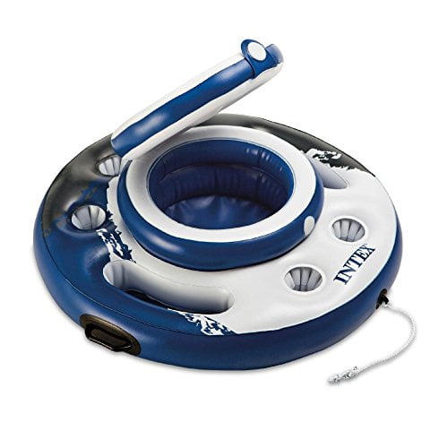 Intex Mega Chill, Refroidisseur Flottant Gonflable, Diamètre 35 Pouces
