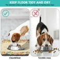 thumbnail image 4 of Dog Food Mat, Dog Mat for Food and Water, Pet Dog Cat Bowl Mat, Anti-Slip Reusable Water Bowl Mat with Hello Fall Pumpkin,16inx24in, 4 of 7