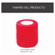 thumbnail image 5 of Venda Elástica Cohesiva Autoadherible De 5 M x 4.5 Cm, 12 Pzs Rojo, 5 of 5