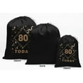 thumbnail image 2 of Darling Souvenir Black Number Birthday Custom Party Supplies Gift Pouches Favor&nbsp;Candy Bags&nbsp;15 Pieces, 2 of 5
