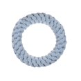 thumbnail image 4 of Small Dog Rope Dental Toys Braided Soft 6 inch Blue Ring or 8 inch Green Bone (Green Rope Bone), 4 of 7