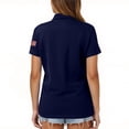 thumbnail image 4 of Trgacdwlo 1776-2026 250th Anniversary USA Womens Polo Shirts Patriotic Short Sleeve Golf Polo Shirt Women Tunic Shirt Blue XXXL, 4 of 4