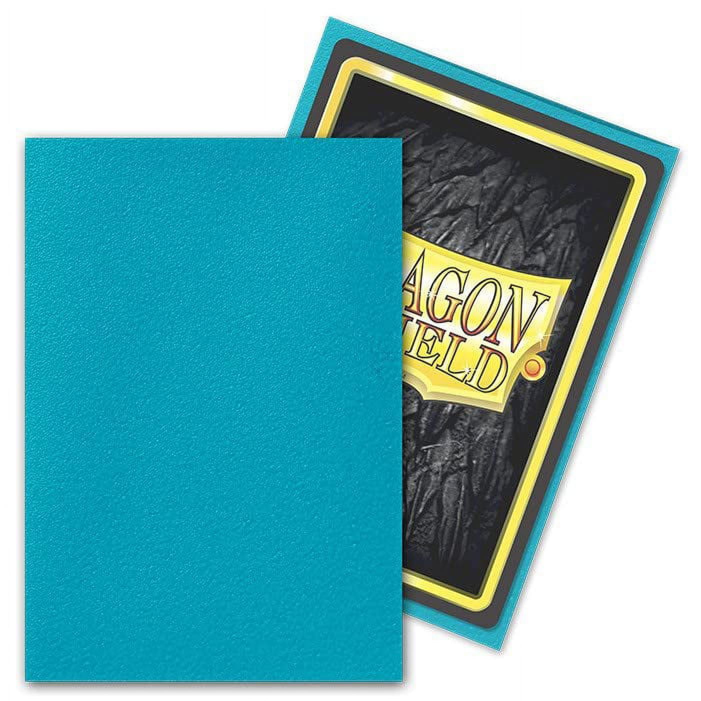 10 Packs Dragon Shield Matte Mini Japanese Turquoise 60 ct Card Sleeves Display Case