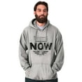 thumbnail image 5 of Time is Now Religious Faith Hoodie Sweatshirt Women Men Brisco Brands S, 5 of 6