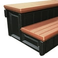 thumbnail image 2 of Confer Plastics Inc. LASS36-SC-R Steps, Confer, Deluxe Storage, 36"Wide, Redwood, 2 of 5