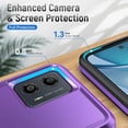 thumbnail image 2 of KOMI for Moto G 5G 2023 Case,Motorola G 5G 2023 Case with Screen Protector[Military Grade Drop Tested] Heavy-Duty Tough Rugged Shockproof Protective Case for Motorola Moto G 5G 2023, 2 of 5