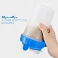 thumbnail image 3 of 16 OZ Protein Shaker Bottle with Mixer Ball and 2 Interlocking Storage Jars for Pills, Snacks, Coffee, Tea. 100% BPA Free,Non Toxic and Leak Proof Sports Bottle (red 24 oz without jar & bottle), 3 of 7