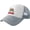 Gray, variant on California Republic Mesh Trucker Hat Men Baseball Cap Men Ponytail Hat Women Dad Hat Adjustable Sun Hat Black
