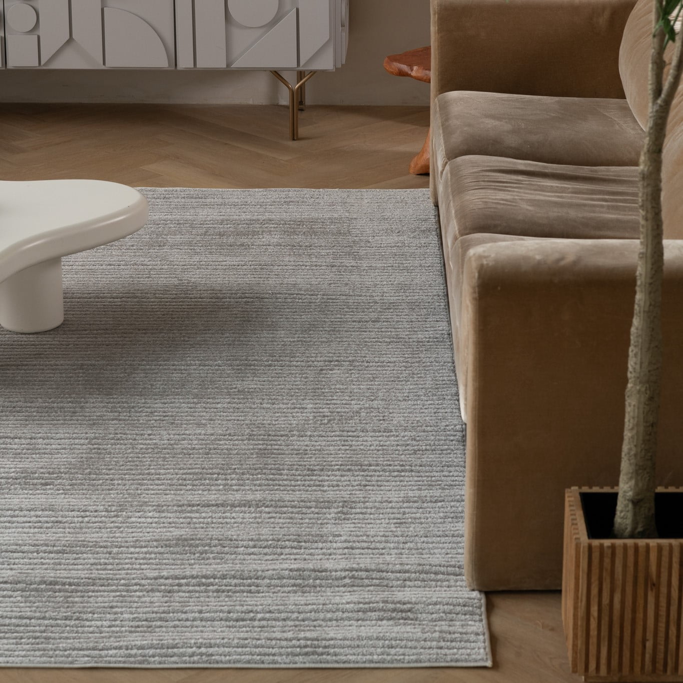 Rug Branch Alfombra Indoor Outdoor Area Rug, Cream Beige, Modern - Living Room, Bedroom, Dining Room, and Kitchen