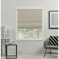thumbnail image 2 of Exclusive Home Blackout Roman Window Shade, Natural 23"x64", 2 of 8
