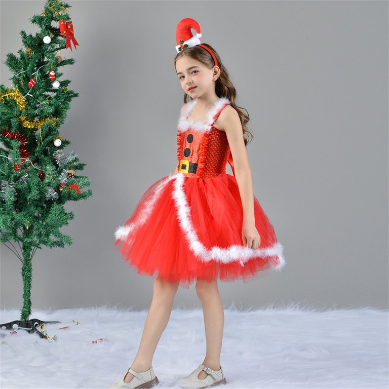 slim fit dress slacks Traditional Red Christmas Dress AW (Made to order)