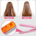 thumbnail image 6 of Hengswere Mini Hair Curler,2-in-1 Portable Curler and Straightener,Applicable to All Hair Styles,Pink, 6 of 8