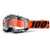 100% Accuri Clear Lens Youth MX Goggles Voltaire/Orange/Black