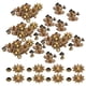 thumbnail image 2 of 100 Uds. Remache en forma de girasol ropa zapatos bolsa DIY decoración remaches accesorios (bronce), 2 of 5