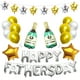 thumbnail image 1 of Xihbxyly Globos con Letras para El Día Del Padre, Diseño de Lámina de Oro Rosa, Fáciles de Inflar con Helio, Decoración para Fiestas En Casa y Eventos, Juego Inflable, Tamaño de 16 Pulgadas, 1 Juego, 1 of 2