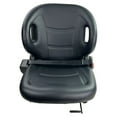 thumbnail image 5 of E-53730-U2241-71 DirectFit™ Black Vinyl Non-Suspension Seat for Toyota Forklift, 5 of 7