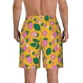 thumbnail image 3 of Kdxio Strawberry Pattern Mens Casual Shorts - Drawstring Summer Beach Sports Shorts for Men, 3 of 9