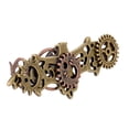 thumbnail image 2 of Steampunk reloj movimiento ajustable de engranajes en mal estado joyería única antigua Dorado + plata Sunnimix Anillo Steampunk Gears, 2 of 6
