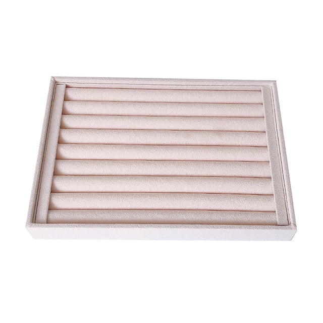 Caja de almacenamiento Sunnimix Bandeja de terciopelo para joyas Estilo 05