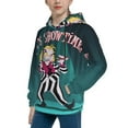 thumbnail image 5 of Kids Beetlejuice Pullover Hoodie Realistic 3d Print Graphic Hooded Sweatshirts With Drawstring, 5 of 8
