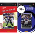 thumbnail image 1 of C&I Collectables 2017RAVENTSC NFL Baltimore Ravens sous Licence 2017 Ensemble d'Équipe Prestige et Donruss, 1 of 1