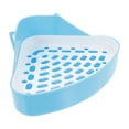thumbnail image 4 of Durable Triangular Rabbit Litter Box for Small Animals, Easy to Clean Pet Toilet for Rabbits and Guinea Pigs, Suitable for Living Rooms and Gardens, 4 of 5