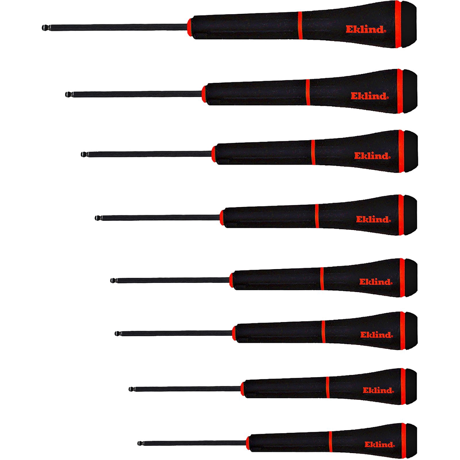 Eklind Tool Company PRECISION SCREWDRIVER SET8 PC BALL-HEX .050-5/32"