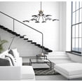thumbnail image 6 of Maxim 21699BKSBR 43 in. Scan Black & Satin Brass LED Chandelier Ceiling Light, 6 of 7