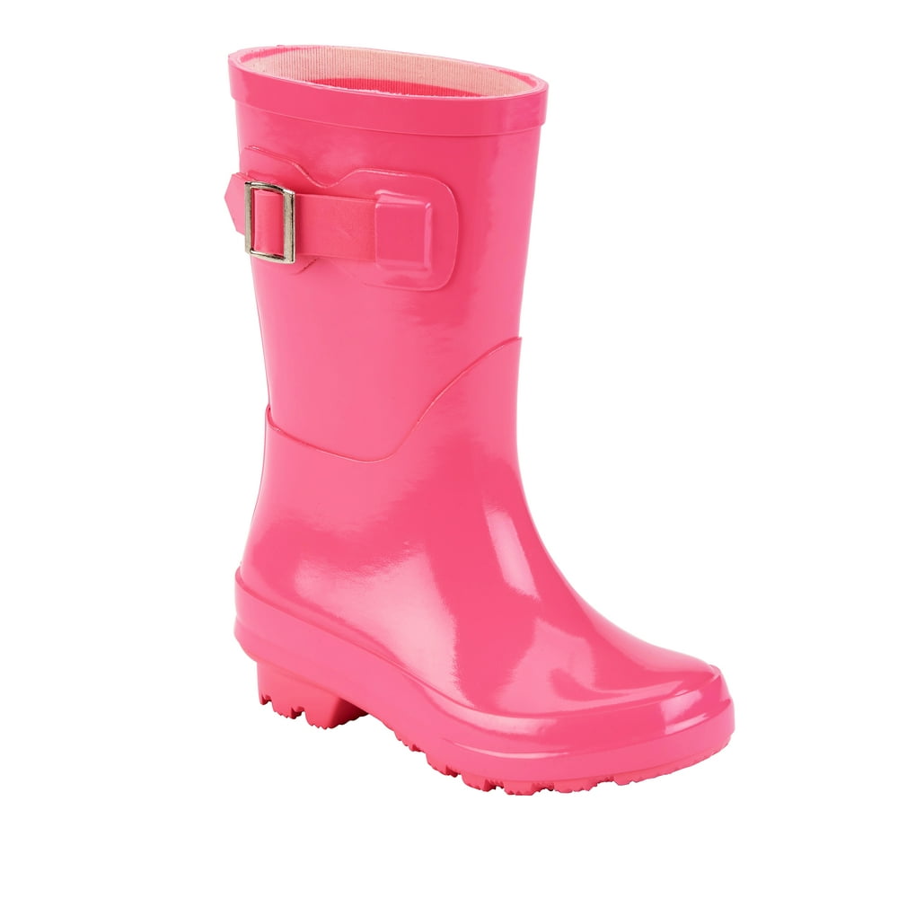 Wonder Nation - Wonder Nation Pink Puddle Rain Boot (Toddler Girls ...