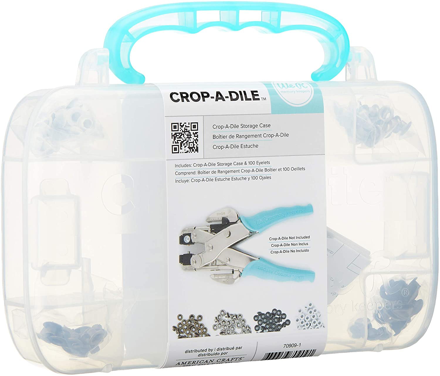 CROP-A-DILE WITH CASE AND EXTRAS NEW, PURPLE - arts & crafts - by