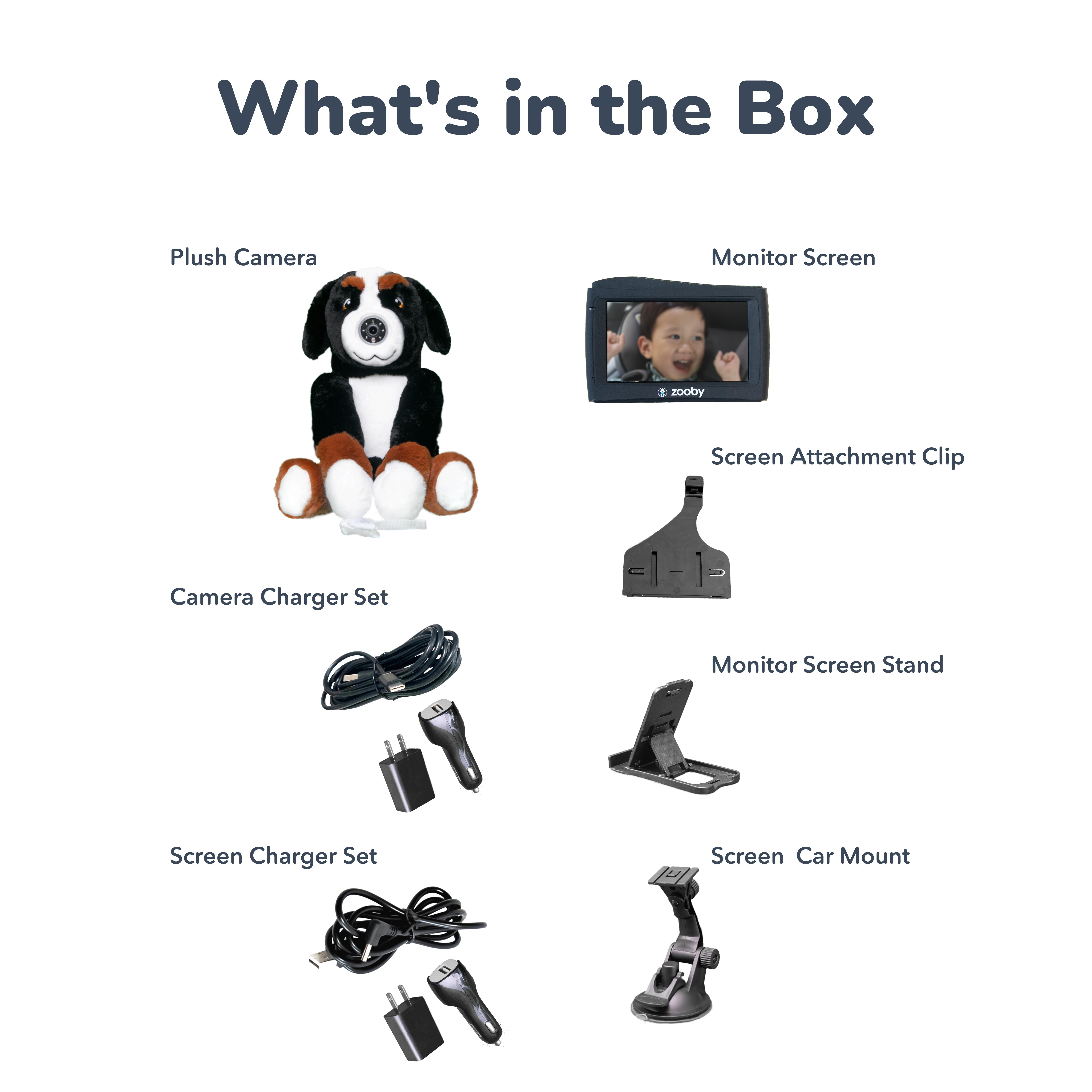 zooby baby monitor for cars (Cooper)
