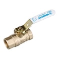 thumbnail image 4 of Watts 4001104 LF-FBV-3C 0.5 in. Brass Threaded Ball Valve Full Port, 4 of 8