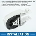 thumbnail image 5 of Unique Bargains Engine Motor Mount No.CV6Z6068A Engine Mounting for Ford Escape 1.6L 2.0L 2.5L 2013-2015 Metal Rubber, 5 of 6