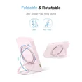 thumbnail image 4 of Baseus Qi2 MagSafe Power Bank, PicoGo 5000mAh Wireless Portable Charger with 360° Rotatable Ring Stand, Magnetic Power Bank for iPhone 16/15/14,Pink, 4 of 7