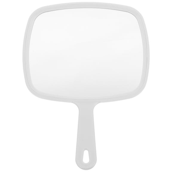 Handheld Portable Vanity Mirror Multifunctional Compact Outdoor Travel Makeup Mirror with LED Light and Adjustable Stand