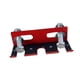 thumbnail image 3 of Soporte para barra de sentadillas, soporte para barra de gimnasio, accesorio comercial para gimnasio en casa, orificio de 26 mm para press de banca, Rojo, 3 of 8