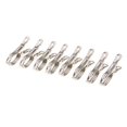 thumbnail image 1 of 8pcs alfileres de lavandería de acero inoxidable universal pinzas para la ropa clips de papel fotográfico Baoblaze Lavandería, 1 of 8